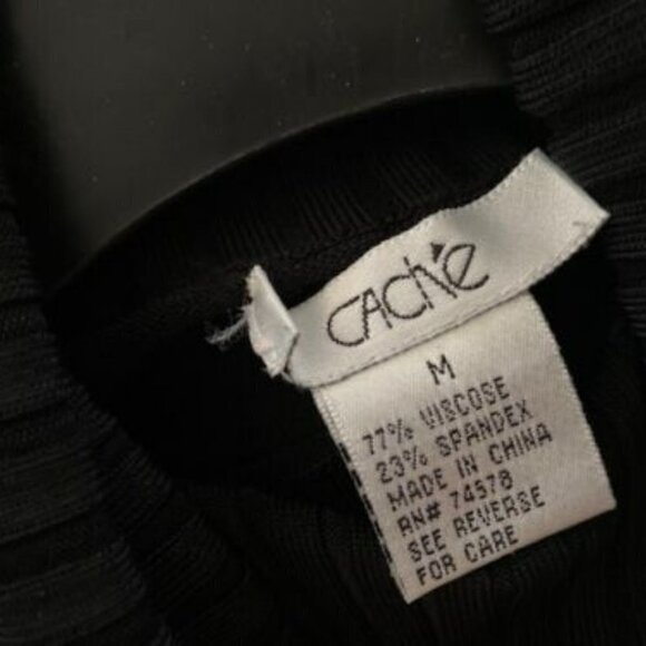 Cache Brown Turtleneck Pullover Sweater Sz Medium - Picture 2 of 4